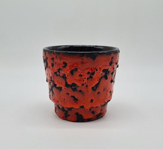 ※１点もの Fat Lava 植木鉢 Fohr Keramik 1960年代 1点もの Fat Lava 植木鉢 Fohr Keramik 1960年代