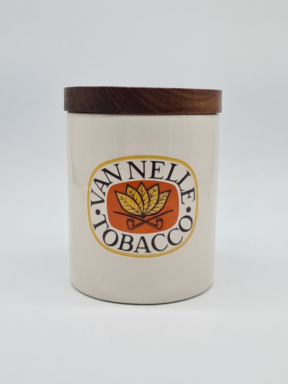 van nelle tobacco Van Nelle Tobacco Tobacco Tin Porcelain Wood Cork Vintage Design 60s 1960s  1960s 70s 1970s 1970s Rolling Tobacco Pipe Pipe Tobacco