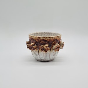 Nuovo Rinascimento planter planter pot vintage design ceramic NR Ceramics pottery Italy 60s 70s 1960s 1960s 1970s mid century modern mcm
