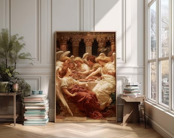 Maximalist Art Print: klassieke digitale prints voor interieurdecoratie (digitale download)
