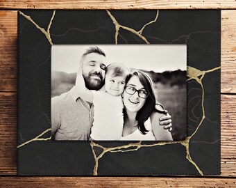 BLACK GOLD AGATE Picture Frame Picture 5