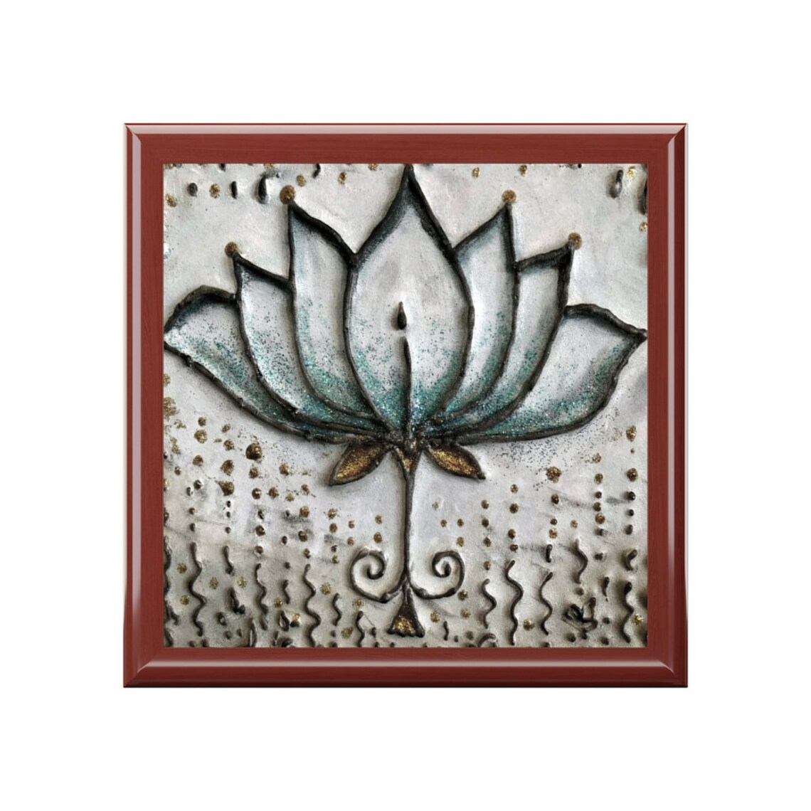 Blue lotus box
