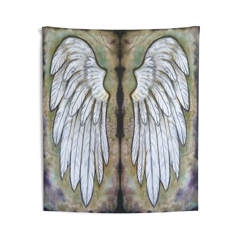 ANGEL WINGS Tapestries BIG Wings Tapestry Wings Painting Etsy