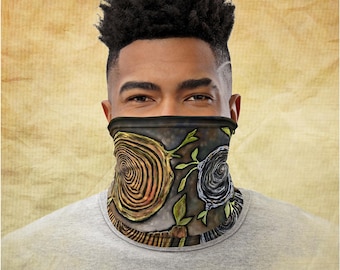 Tree Hugger vandringshalsduk, yogahalsduk, mjukt pannband