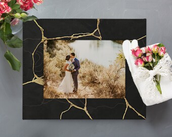 BLACK GOLD AGATE Picture Frame Picture 5