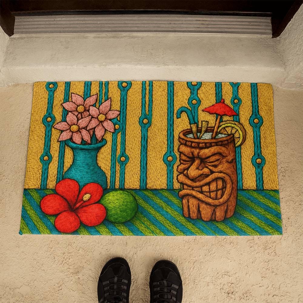 Modern Tiki Art - Etsy