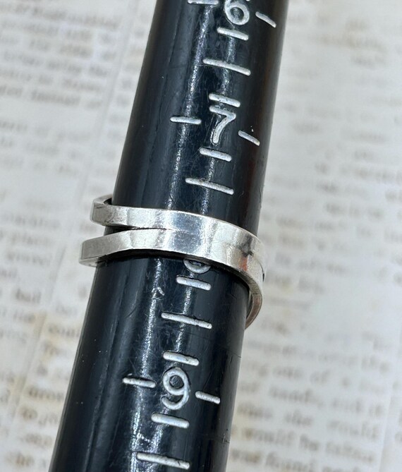 Vintage Modernist Mod Bold Wrap Bypass Adjustable… - image 10