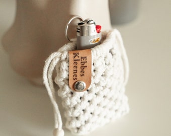 Macrame bag small | little bag | gadget | headphone bag