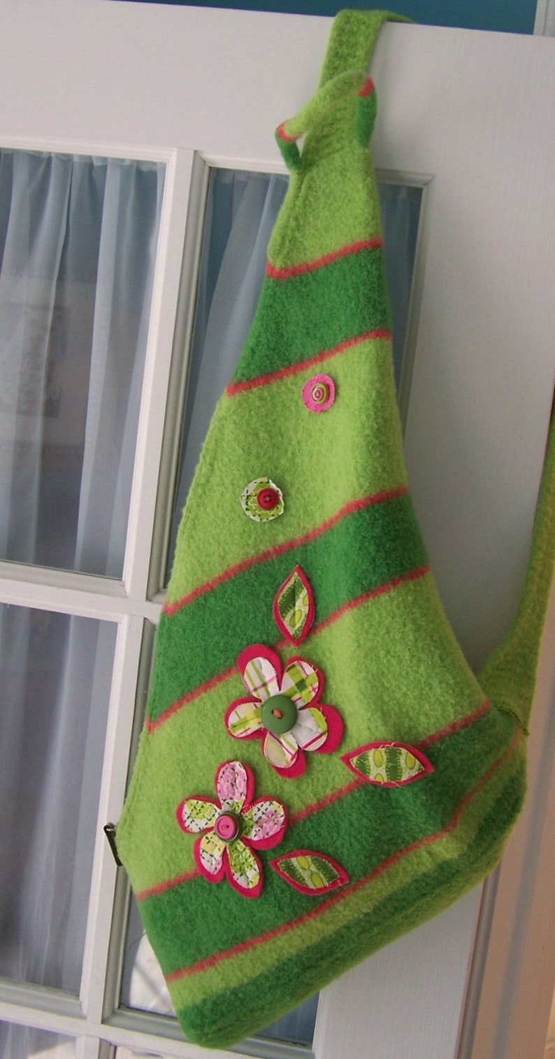 Felted Knitting PATTERN Shoulder Pack PATTERN PDF Digital Etsy
