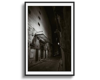 Impression de photographie d'art – Florence old movie theater, Italy – tirage photo fine art édition limitée