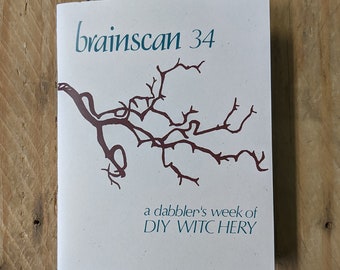 Brainscan Zine #34 - a Dabbler's Week of DIY Witchery zine