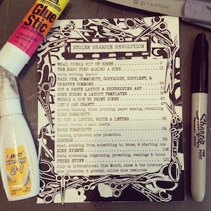 Stolen Sharpie Revolution: a DIY Resource for Zines and Zine Culture paper back or hardcover image 3