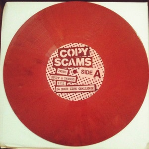 Copy Scams Copy & Destroy 10 inch vinyl record, digital download code and 16 page zine image 4