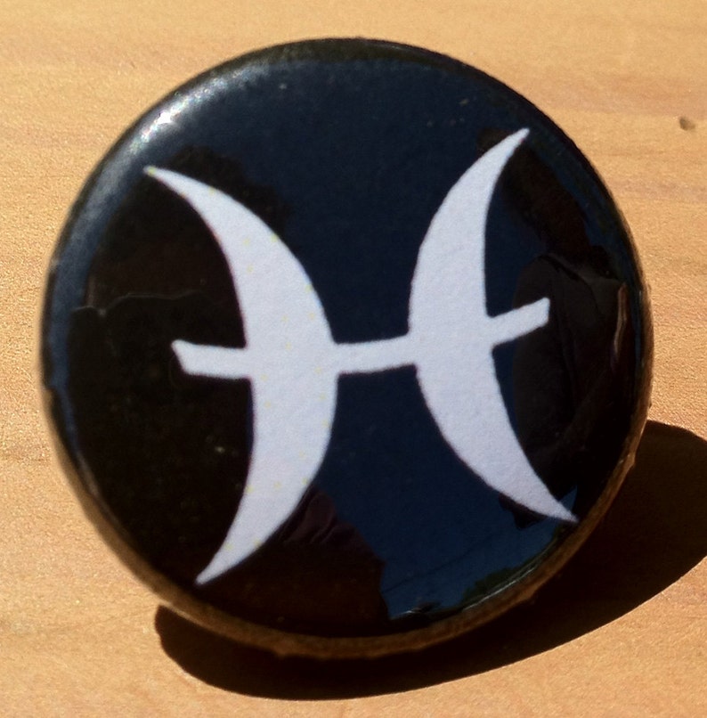 Pisces button, magnet, or bottle opener image 3