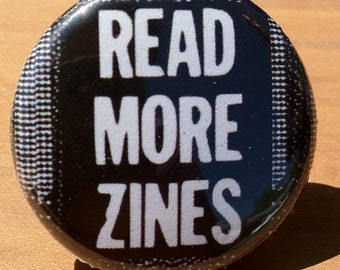 Read More Zines - Button, Magnet, or Bottle Opener