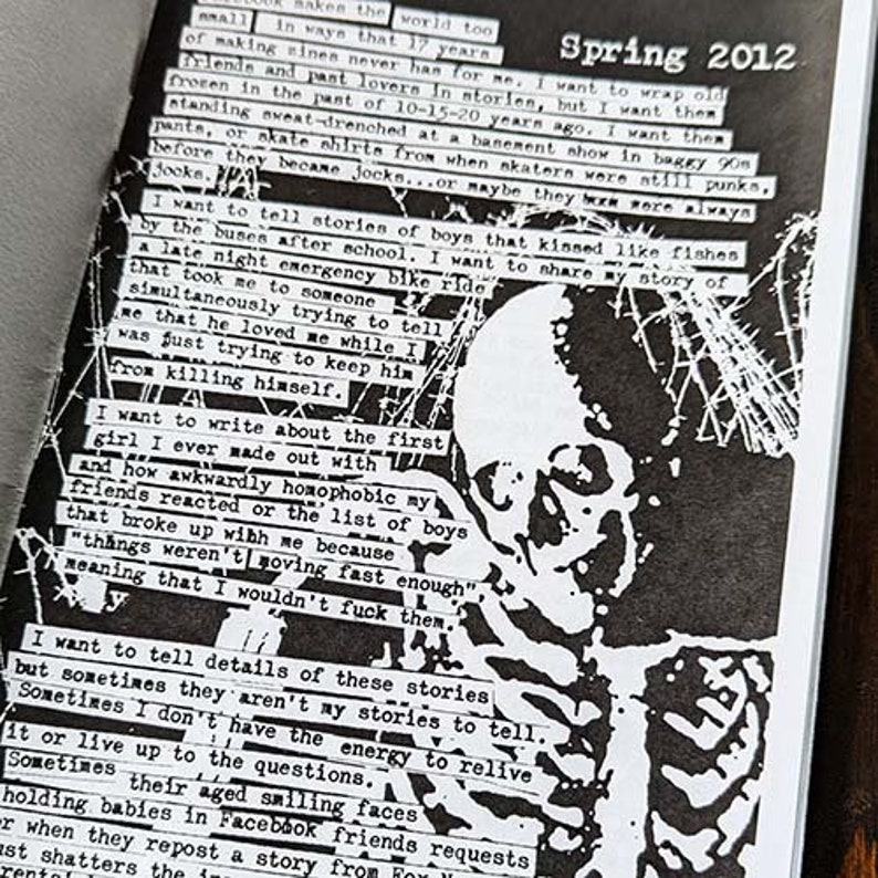 Brainscan Zine 29 Spinning Yarns reprint image 2