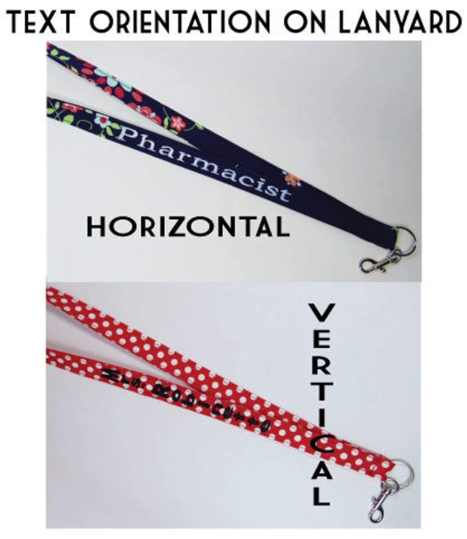 Custom Lanyard Lanyard Personalized Lanyard Cute Lanyards Etsy