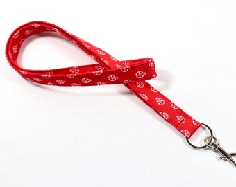 Red Ladybug Lanyard, Mother's Day Gift, Red Lanyard, Lanyard Red Ladybug, Lanyards, Lanyard for Teacher, Lanyard Bugs, Lanyard Student