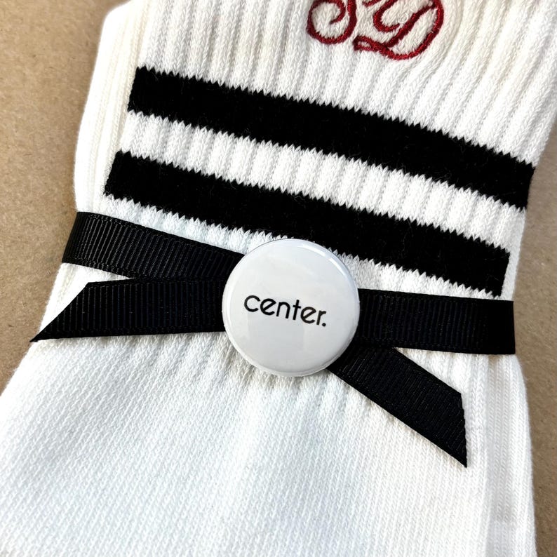 Yoga Socks with Embroidery and Grips for Women