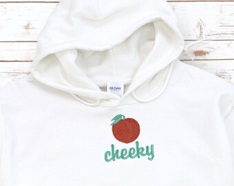 Funny Hoodie, teen gift, Peach Hoodie, Hoodie Peach, Hoodie Georgia Peach, Sweatshirt, Hoodie Teen Girl, georgia, Hoodies Fun, Cute Hoodie