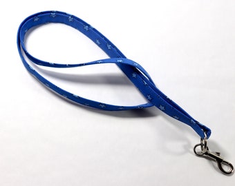 twinkle little star blue lanyard, preschool lanyard, preschool teacher gift, lanyard blue, lanyard stars, lanyard teachers, lanyard gift