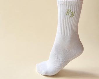 Grip Socks Personalized Bachelorette Party Favor Pilates Theme Gifts for Women Bridesmaid Gifts For Wedding Bridal Shower Ideas For Girls