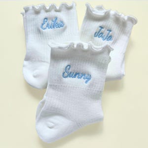 Bridesmaid Proposal Gift Custom Monogram Personalized Socks