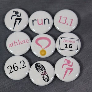 Runner Magnets Runner Gift Gift for Runner 5k Gift Running Gift Inspirational Magnets, Gift for Mom, Gifts Runners, Race Prize, Track