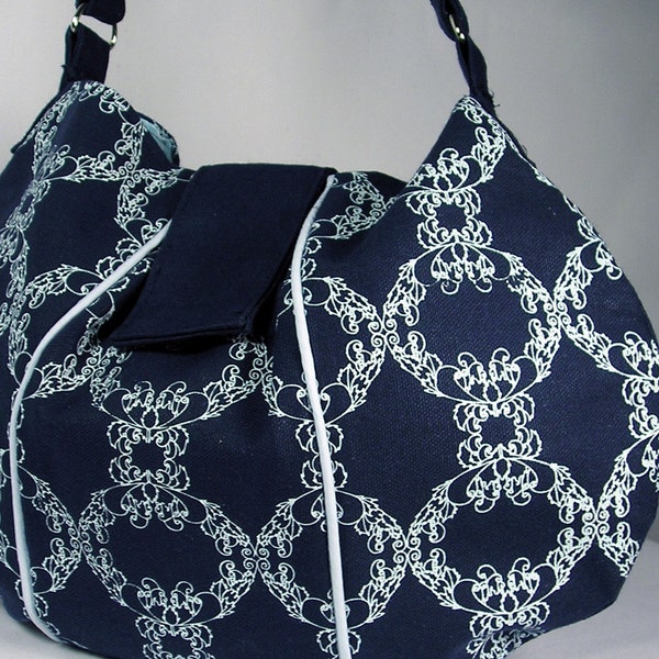 Navy Pam bag