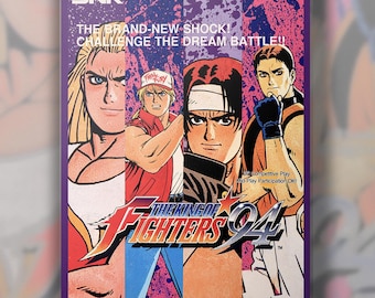 King of Fighters 2002 - Neo Geo MVS Shockbox Custom Cover