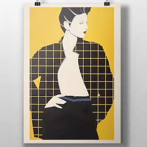 Patrick Nagel 20x28&quot; Large Fine art Giclee Pop Art Poster affiche 20x28&quot; / 50x70cm