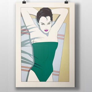 Patrick Nagel , Fine art Giclee Pop Art Poster affiche 20x28&quot; / 50x70cm
