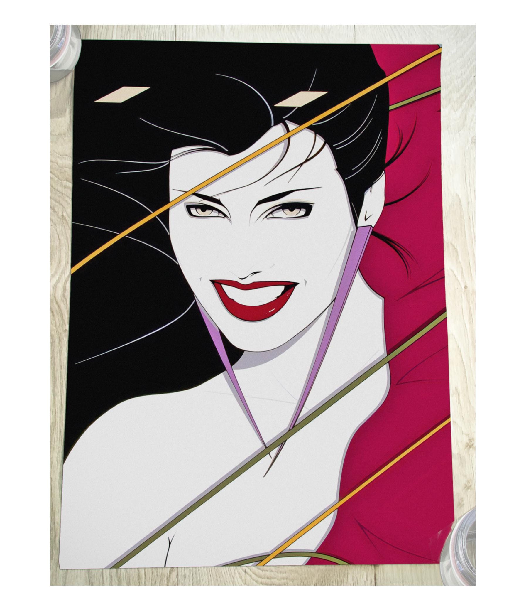 ナゲル Nagel Patrick Nagel 2枚セット ヴィンテージ 年代物 ナゲル Nagel Patrick Nagel 2枚セット ヴィンテージ 年代物