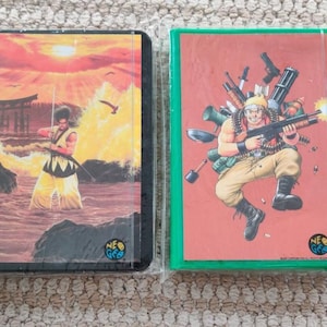 offical NEO GEO SNK Notebook Samurai Shodown | Metal Slug 30th Anniversary + Sticker sheet neogeo