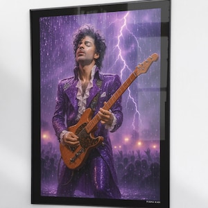 Prince - Purple Rain Music Movie Poster