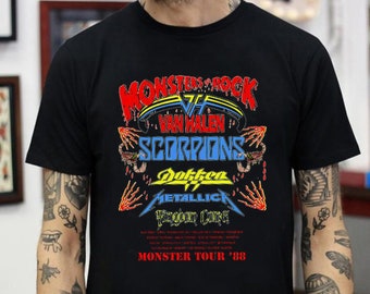 monster of rock t shirt