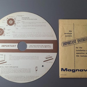 Magnavox Color TV/Remote Transmitter Instruction Manual Model 1K892528