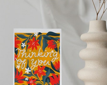 Thinking of You Card, Sympathy Card, Thinking Of You Card To Friend, Bereavement Card, Digital Download, Printable Thinking of You Card