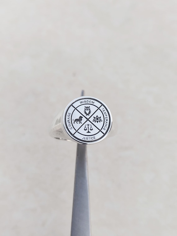 リング Silver Circle of Wisdom Ring