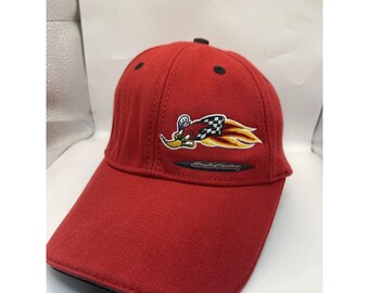 Vintage Honda Racing Fitted Hat Red A Flex Wool Spandex dfy Sports Woody