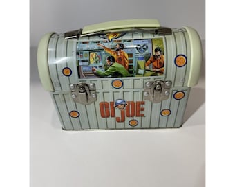 Vintage Hasbro 2000 GI Joe Tin Lunch Box Collectible Lunchbox
