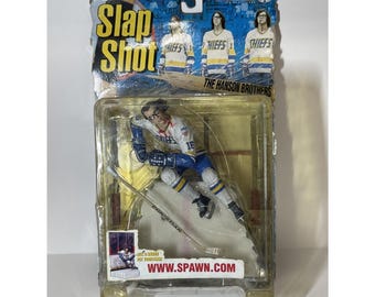 McFarlane Toys SLAP SHOT The Hanson Brothers Hockey Figure Jack Hanson # 16 1999