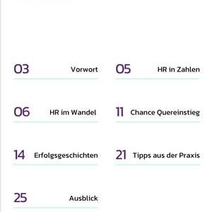 Application tips for career changers in human resources/HR in the white paper How the HR world is changing & how you can find your place in it image 2