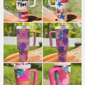 New Product* Custom Hand-painted Hydrojug Tumblers image 3
