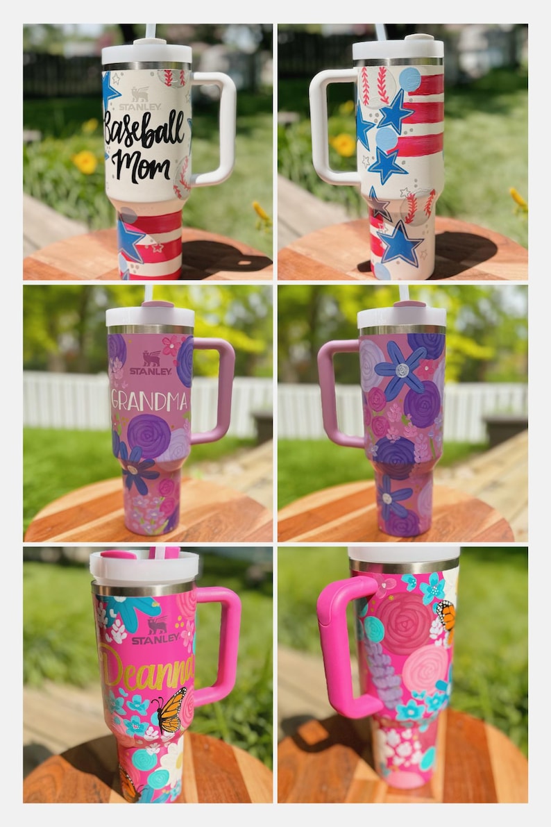 New Product* Custom Hand-painted Hydrojug Tumblers image 3
