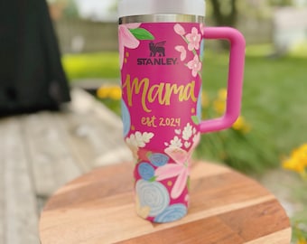 Custom Hand-painted Stanley Tumblers