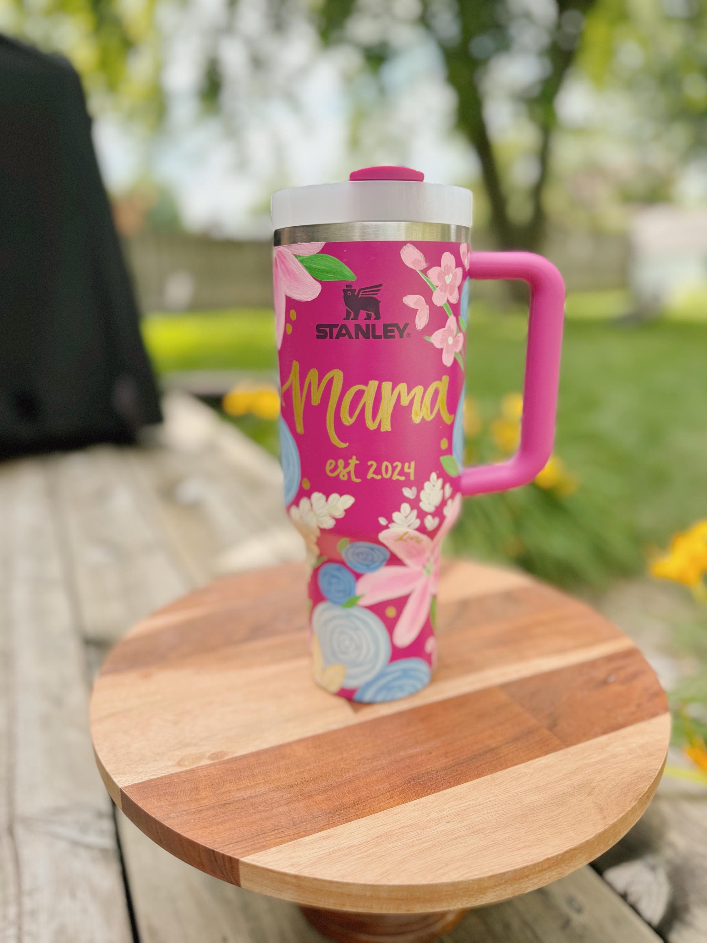 STANLEY NATAL DESIGN マグカップ タンブラー Custom Hand-painted Stanley Tumblers - Etsy