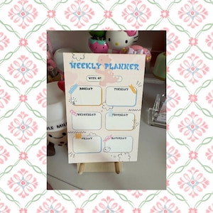 Weekly Planner Notepad