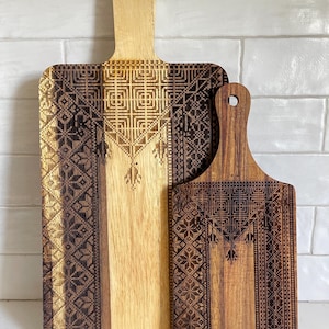 Flag of Palestine Tatreez Board - Kitchen Decor