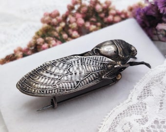 René クリスタルブローチ ルネ・グワン - クリスタル付きヴィンテージセミブローチ、彼女/彼への